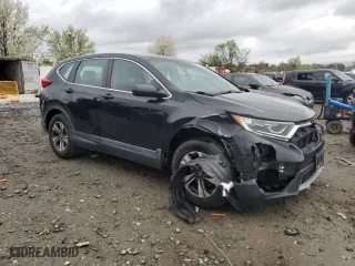 2017 Honda CR-V LX with VIN 2HKRW5H3XHH402835, listed as a Copart auction lot 51742625 with 97,099 mi miles and Salvage Title. Bid and sale history available at carsss.com. Image 4.