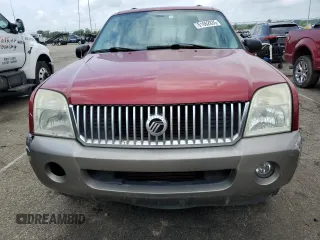 2004 Mercury Mountaineer Convenience with VIN 4M2ZU86KX4UJ06323, listed as a Copart auction lot 61662835 with 186,014 mi miles and Salvage title. Bid and sale history available at DreamBid. Image 5.