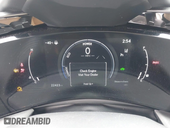 2023 Lexus NX 350h Premium z VIN 2T2GKCEZ7PC013700, wystawiony jako IAAI lot #41765156 z przebiegiem 22 423 mil mil oraz . Historia ofert i sprzedaży dostępna na DreamBid. Obrazek 7.