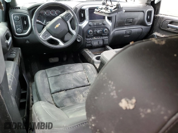2022 Chevrolet Silverado 3500HD LTZ with VIN 2GC4YUEY0N1217902, listed as a Copart auction lot 49887525 with 17,365 mi miles and Clean Title. Bid and sale history available at DreamBid. Image 8.