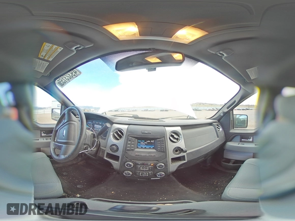 2014 Ford F-150 XL with VIN 1FTFW1ET2EFB47717, listed as a Copart auction lot 49323155 with 141,969 mi miles and Salvage title. Bid and sale history available at DreamBid. Image 12.