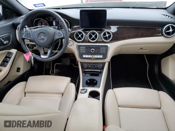 2018 Mercedes-Benz CLA 250 with VIN WDDSJ4EB1JN640283, listed as a Copart auction lot 79945943 with 65,326 mi miles and . Bid and sale history available at DreamBid. Image 8.