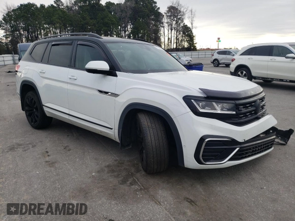 2021 Volkswagen Atlas SEL Premium R-Line z VIN 1V2FR2CA2MC558791, wystawiony jako Copart lot #47780925 z przebiegiem 79 521 mil mil oraz Szkoda całkowita • Salvage title. Historia ofert i sprzedaży dostępna na DreamBid. Obrazek 4.