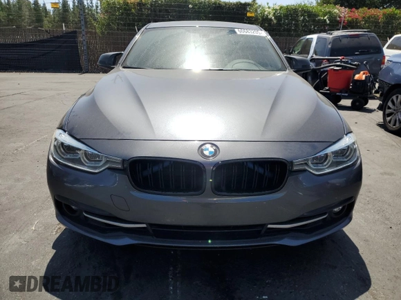 2018 BMW 3 Series 330i with VIN WBA8B9C54JK677077, listed as a Copart auction lot 60683205 with 71,120 mi miles and Salvage title. Bid and sale history available at DreamBid. Image 5.