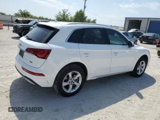 2022 Audi Q5 Premium with VIN WA1ABAFY2N2125394, listed as a Copart auction lot 68739404 with 10,558 mi miles and Salvage title. Bid and sale history available at DreamBid. Image 3.