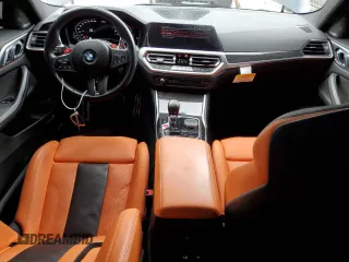 2023 BMW M4 Competition xDrive with VIN WBS43AZ01PCL20091, listed as a Copart auction lot 74235944 with 31,447 mi miles and Salvage Title. Bid and sale history available at carsss.com. Image 8.
