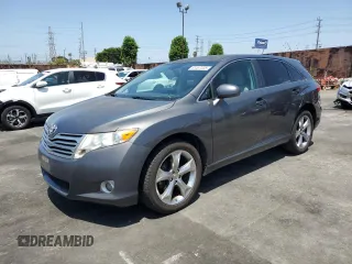 2012 Toyota Venza LE with VIN 4T3ZK3BB8CU050159, listed as a Copart auction lot 61497335 with 191,190 mi miles and Salvage title. Bid and sale history available at DreamBid. Image 1.