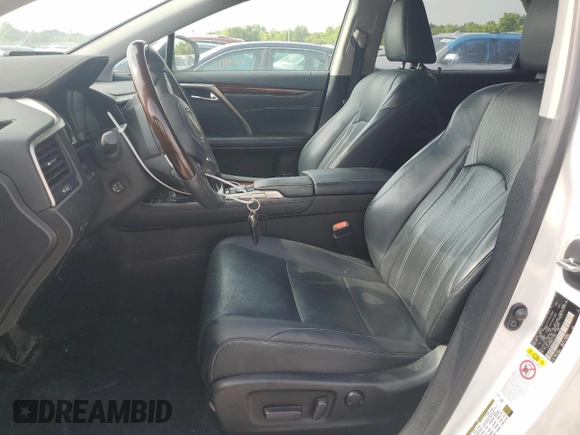 2019 Lexus RX 350 with VIN 2T2BZMCA8KC171500, listed as a Copart auction lot 57032665 with 107,849 mi miles and Salvage title. Bid and sale history available at DreamBid. Image 7.