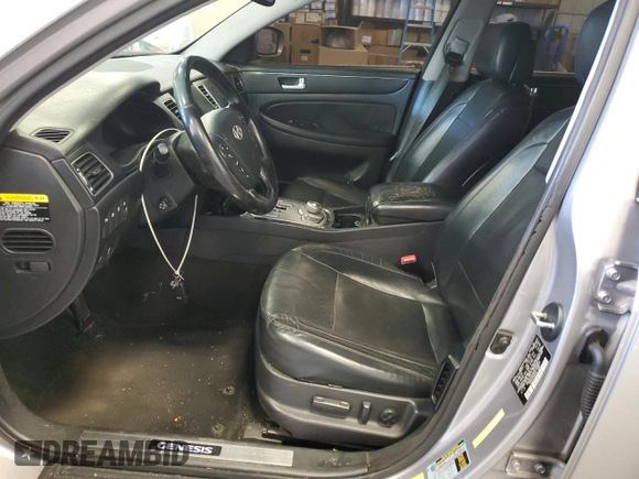 2012 Hyundai Genesis 5.0L R-Spec with VIN KMHGC4DH5CU193669, listed as a Copart auction lot 88536495 with 145,687 mi miles and Salvage Title. Bid and sale history available at carsss.com. Image 7.