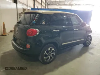 2014 FIAT 500L Lounge with VIN ZFBCFACH9EZ022054, listed as a Copart auction lot 83541054 with 125,729 mi miles and Salvage Title. Bid and sale history available at DreamBid. Image 3.