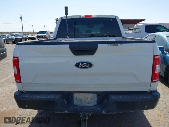 2018 Ford F-150 XL with VIN 1FTEW1E53JKE93841, listed as a IAAI auction lot 42256829 with 126,192 mi miles and . Bid and sale history available at DreamBid. Image 16.