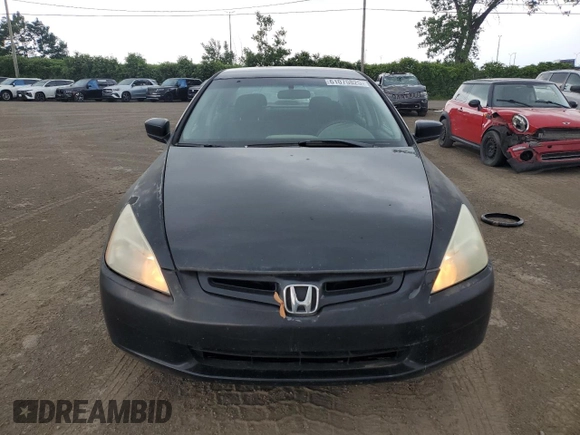 2005 Honda Accord LX with VIN 1HGCM56435A811383, listed as a Copart auction lot 61075825 with 287,470 mi miles and Clean title. Bid and sale history available at DreamBid. Image 5.