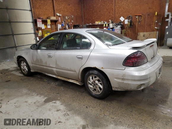 2004 Pontiac Grand Am SE with VIN 1G2NE52F14M595630, listed as a Copart auction lot 89057975 with 146,754 mi miles and Salvage Title. Bid and sale history available at carsss.com. Image 2.