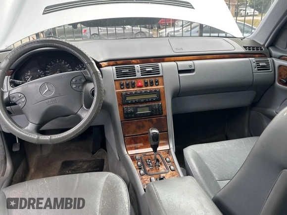 2002 Mercedes-Benz E-Class with VIN WDBJF70JX2B491915, listed as a Copart auction lot 86581554 with 206,224 mi miles and Clean Title. Bid and sale history available at carsss.com. Image 9.