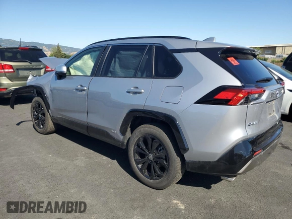 2022 Toyota RAV4 Hybrid SE with VIN JTM16RFV7ND066541, listed as a Copart auction lot 57804595 with Not provided miles and Salvage title. Bid and sale history available at DreamBid. Image 2.