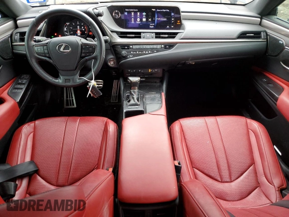 2019 Lexus ES with VIN 58ABZ1B1XKU009721, listed as a Copart auction lot 45947035 with 70,117 mi miles and Salvage Title. Bid and sale history available at carsss.com. Image 8.