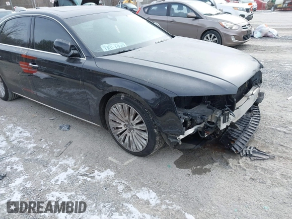 2015 Audi A8 L 4.0T with VIN WAU32AFD7FN006233, listed as a IAAI auction lot 41353034 with 119,693 mi miles. Bid and sale history available at carsss.com. Image 18.