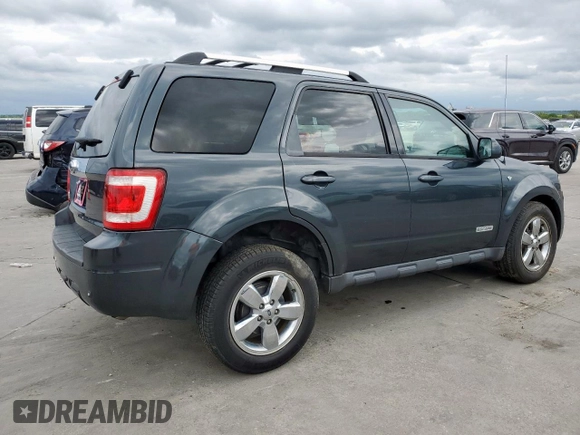 2008 Ford Escape Limited z VIN 1FMCU04138KB77500, wystawiony jako Copart lot #51249415 z przebiegiem 106 667 mil mil oraz Szkoda całkowita • Salvage title. Historia ofert i sprzedaży dostępna na DreamBid. Obrazek 3.