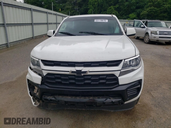 2022 Chevrolet Colorado 2WD Work Truck с VIN 1GCGSBEN5N1125523, выставлен на аукционе Copart как лот 53119615 с пробегом 52 440 миль миль и Списание • Salvage title. История ставок и продаж доступна на DreamBid. Изображение 5.