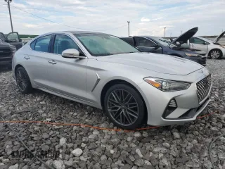 2019 Genesis G70 2.0T Advanced with VIN KMTG34LA9KU027051, listed as a Copart auction lot 71967634 with 41,356 mi miles and Salvage Title. Bid and sale history available at carsss.com. Image 4.