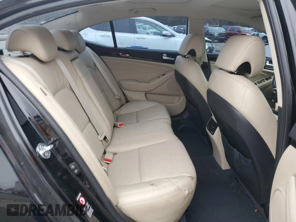 2014 Kia Cadenza Premium with VIN KNALN4D70E5125066, listed as a Copart auction lot 84671834 with 110,216 mi miles and Salvage Title. Bid and sale history available at carsss.com. Image 10.