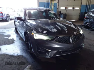 2022 Acura ILX w/Premium/A-Spec Package with VIN 19UDE2F88NA001220, listed as a IAAI auction lot 41219142 with 58,768 mi miles. Bid and sale history available at carsss.com. Image 1.