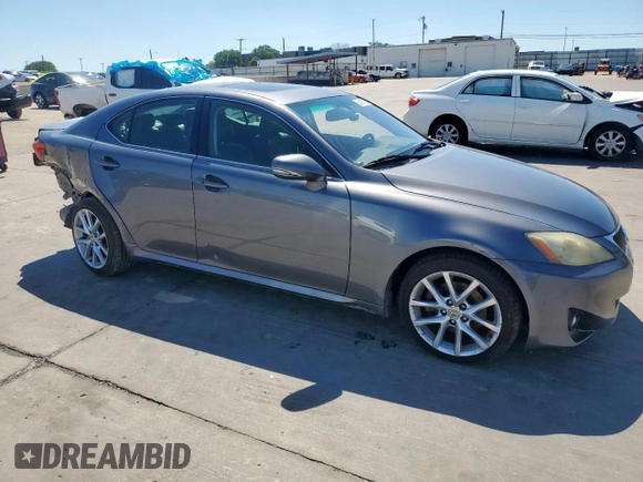 2012 Lexus IS 250 z VIN JTHCF5C29C2035648, wystawiony jako Copart lot #54065265 z przebiegiem 175 035 mil mil oraz Szkoda całkowita • Salvage title. Historia ofert i sprzedaży dostępna na DreamBid. Obrazek 4.