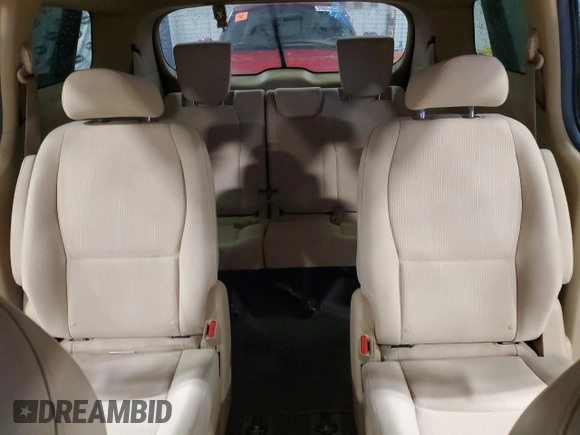2019 Kia Sedona EX with VIN KNDMB5C17K6543326, listed as a Copart auction lot 81142284 with 76,410 mi miles and Salvage Title. Bid and sale history available at carsss.com. Image 10.