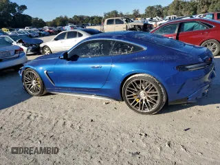 2024 Mercedes-Benz AMG GT 55 с VIN W1KRJ8ABXRF001921, выставлен на аукционе Copart как лот 82652924 с пробегом 2 622 миль миль и Списание • Salvage title. История ставок и продаж доступна на DreamBid. Изображение 2.