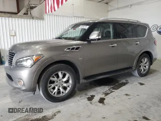 2014 Infiniti QX80 с VIN JN8AZ2NE4E9067847, выставлен на аукционе Copart как лот 60058205 с пробегом 215 043 миль миль и Списание • Salvage title. История ставок и продаж доступна на DreamBid. Изображение 1.