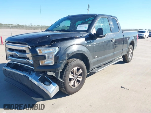 2015 Ford F-150 XL with VIN 1FTEX1CP3FKF01719, listed as a IAAI auction lot 40852480 with 116,291 mi miles. Bid and sale history available at carsss.com. Image 2.
