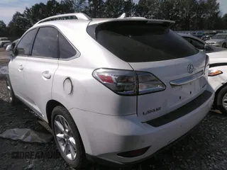 2010 Lexus RX 350 with VIN 2T2ZK1BA0AC027019, listed as a IAAI auction lot 34542729 with 1 mi miles. Bid and sale history available at carsss.com. Image 3.