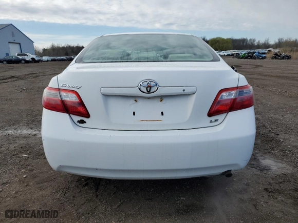 2007 Toyota Camry CE with VIN 4T1BE46K57U727322, listed as a Copart auction lot 51694525 with 130,795 mi miles and Salvage Title. Bid and sale history available at carsss.com. Image 6.