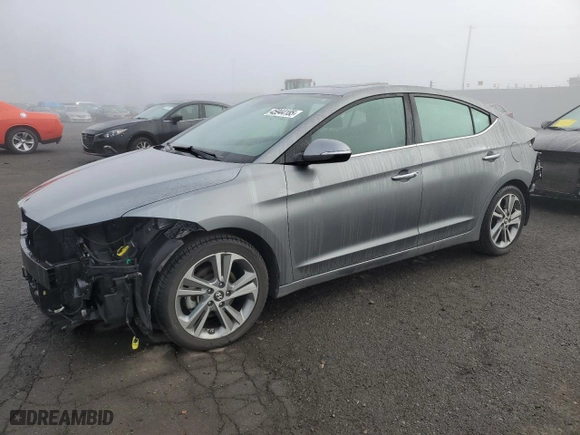 2017 Hyundai Elantra Value Edition with VIN KMHD84LF9HU150917, listed as a Copart auction lot 45944185 with NaN miles and Salvage Title. Bid and sale history available at carsss.com. Image 1.