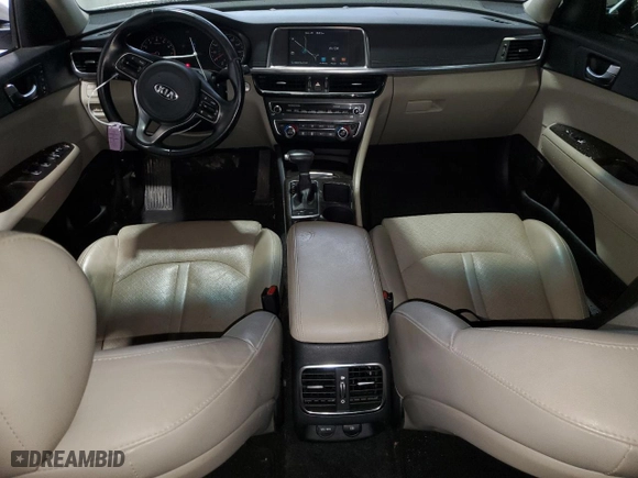 2017 Kia Optima EX with VIN 5XXGU4L31HG136468, listed as a Copart auction lot 84818844 with 119,383 mi miles and Salvage Title. Bid and sale history available at carsss.com. Image 8.