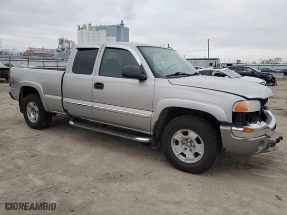 2007 GMC Sierra 1500 Classic SLT with VIN 1GTEK19Z17Z204321, listed as a Copart auction lot 85664524 with NaN miles and Salvage Title. Bid and sale history available at carsss.com. Image 4.