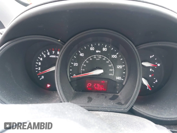 2016 Kia Rio LX with VIN KNADM4A33G6659846, listed as a IAAI auction lot 41909691 with 74,594 mi miles and . Bid and sale history available at DreamBid. Image 7.