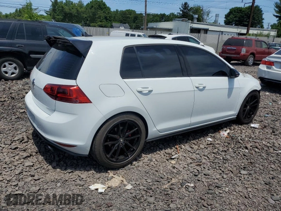 2015 Volkswagen Golf GTI Autobahn with VIN 3VW4T7AU0FM098534, listed as a Copart auction lot 59828284 with 76,420 mi miles and Salvage Title. Bid and sale history available at carsss.com. Image 3.