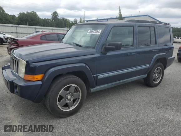 2008 Jeep Commander Sport with VIN 1J8HH48K18C229797, listed as a Copart auction lot 68807034 with 163,589 mi miles and Salvage title. Bid and sale history available at DreamBid. Image 1.