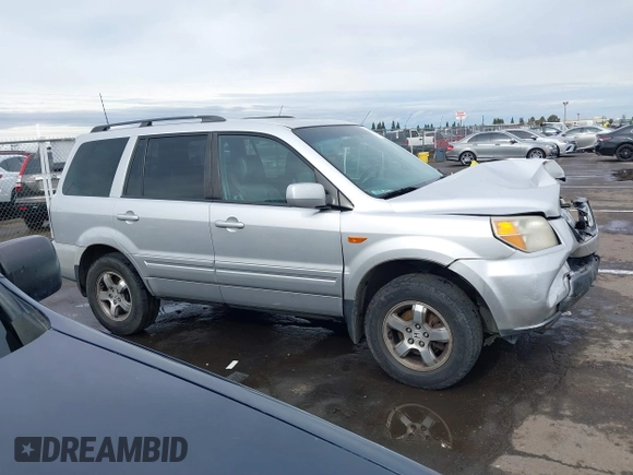2008 Honda Pilot EX-L with VIN 5FNYF287X8B017612, listed as a IAAI auction lot 41491138 with 315,287 mi miles and . Bid and sale history available at DreamBid. Image 13.