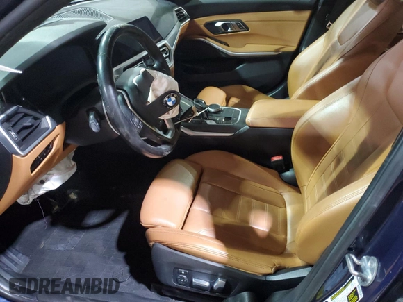2020 BMW 3 Series 330i xDrive with VIN 3MW5R7J00L8B13201, listed as a Copart auction lot 47948255 with Not Provided miles and Non Repairable. Bid and sale history available at DreamBid. Image 7.