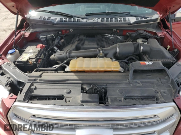 2017 Ford F-150 XL with VIN 1FTEW1EG6HFB89083, listed as a Copart auction lot 56287735 with Not provided miles and Salvage title. Bid and sale history available at DreamBid. Image 11.