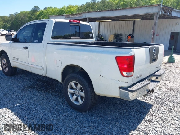 2008 Nissan Titan XE with VIN 1N6BA06C38N351875, listed as a IAAI auction lot 42060102 with 174,337 mi miles and . Bid and sale history available at DreamBid. Image 3.