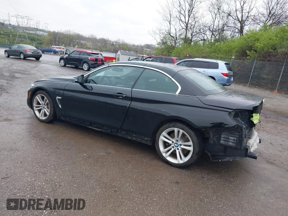 2015 BMW 4 Series 435i with VIN WBA3T3C57FP738517, listed as a IAAI auction lot 41975696 with 61,140 mi miles and . Bid and sale history available at carsss.com. Image 3.