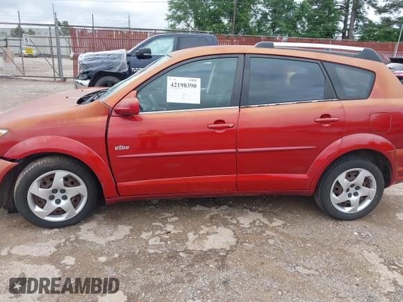 2005 Pontiac Vibe with VIN 5Y2SL63855Z427861, listed as a IAAI auction lot 42198390 with 53,921 mi miles and . Bid and sale history available at DreamBid. Image 14.