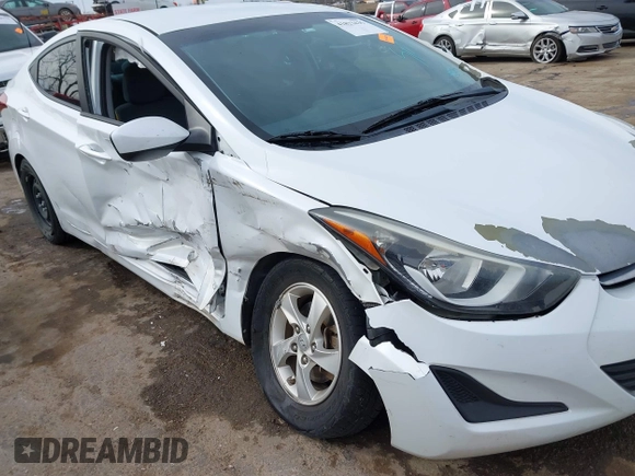 2015 Hyundai Elantra SE с VIN 5NPDH4AE4FH591540, выставлен на аукционе IAAI как лот 41822435 с пробегом 83 083 миль миль и . История ставок и продаж доступна на DreamBid. Изображение 6.
