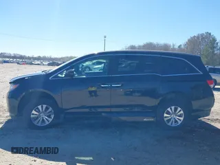 2016 Honda Odyssey EX-L with VIN 5FNRL5H61GB109793, listed as a IAAI auction lot 41827638 with 78,531 mi miles and . Bid and sale history available at DreamBid. Image 14.