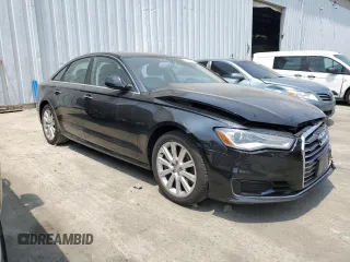 2016 Audi A6 Premium Plus with VIN WAUGFAFCXGN145111, listed as a Copart auction lot 59761435 with Not provided miles and Salvage title. Bid and sale history available at DreamBid. Image 4.
