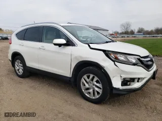 2016 Honda CR-V EX-L with VIN 5J6RM4H77GL069484, listed as a Copart auction lot 52582935 with 74,836 mi miles and Salvage Title. Bid and sale history available at carsss.com. Image 4.