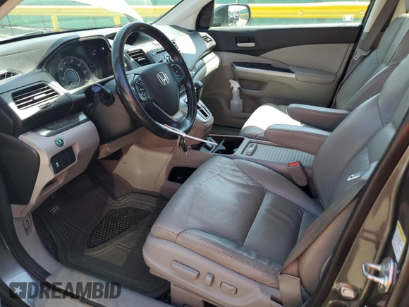 2012 Honda CR-V EX-L with VIN 2HKRM3H79CH513799, listed as a Copart auction lot 49715795 with 151,509 mi miles and Salvage Title. Bid and sale history available at carsss.com. Image 7.